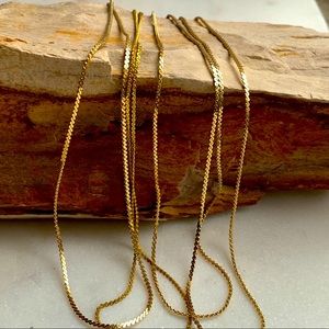 Gold Serpentine 18-Inch Chain